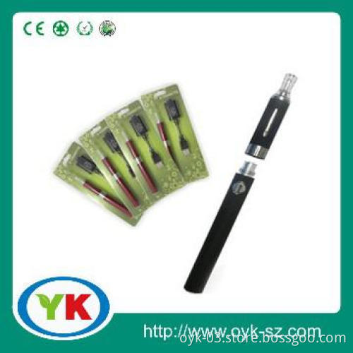 Blister e-cigarette evod single kit with replaceable evod coil